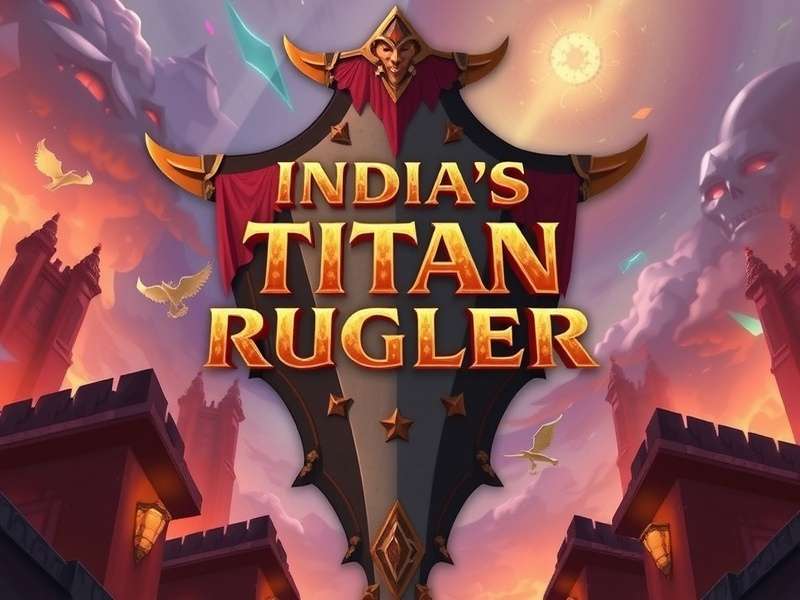 India's Titan Ruler Game Banner